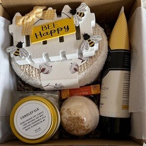 Body Wash Gift Set - Cream and Gold